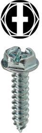 Metric Hex Head License Plate Screws