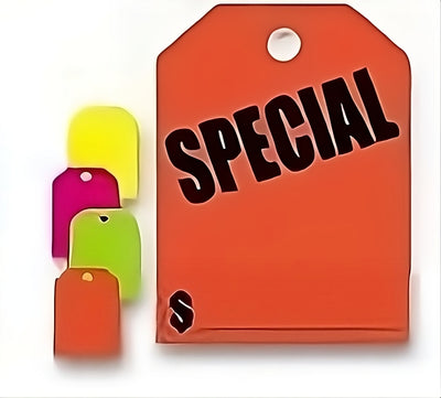 "Special" Car Hang Tag