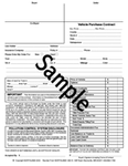 Purchase Contract - Drivers License Style - Northland's Dealer Supply Store 