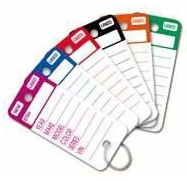 Top Stripe Car Key Tags - Qty 250 per pack - Northland's Dealer Supply Store 